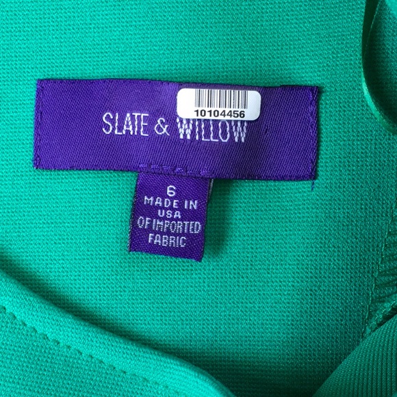 NWOT Slate & Willow Peplum Dress - Picture 5 of 8